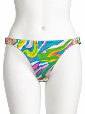 Trina Turk Women’s Bikini Bottoms Size 8 – Multi-Colored w/ Gold Hardware
HH